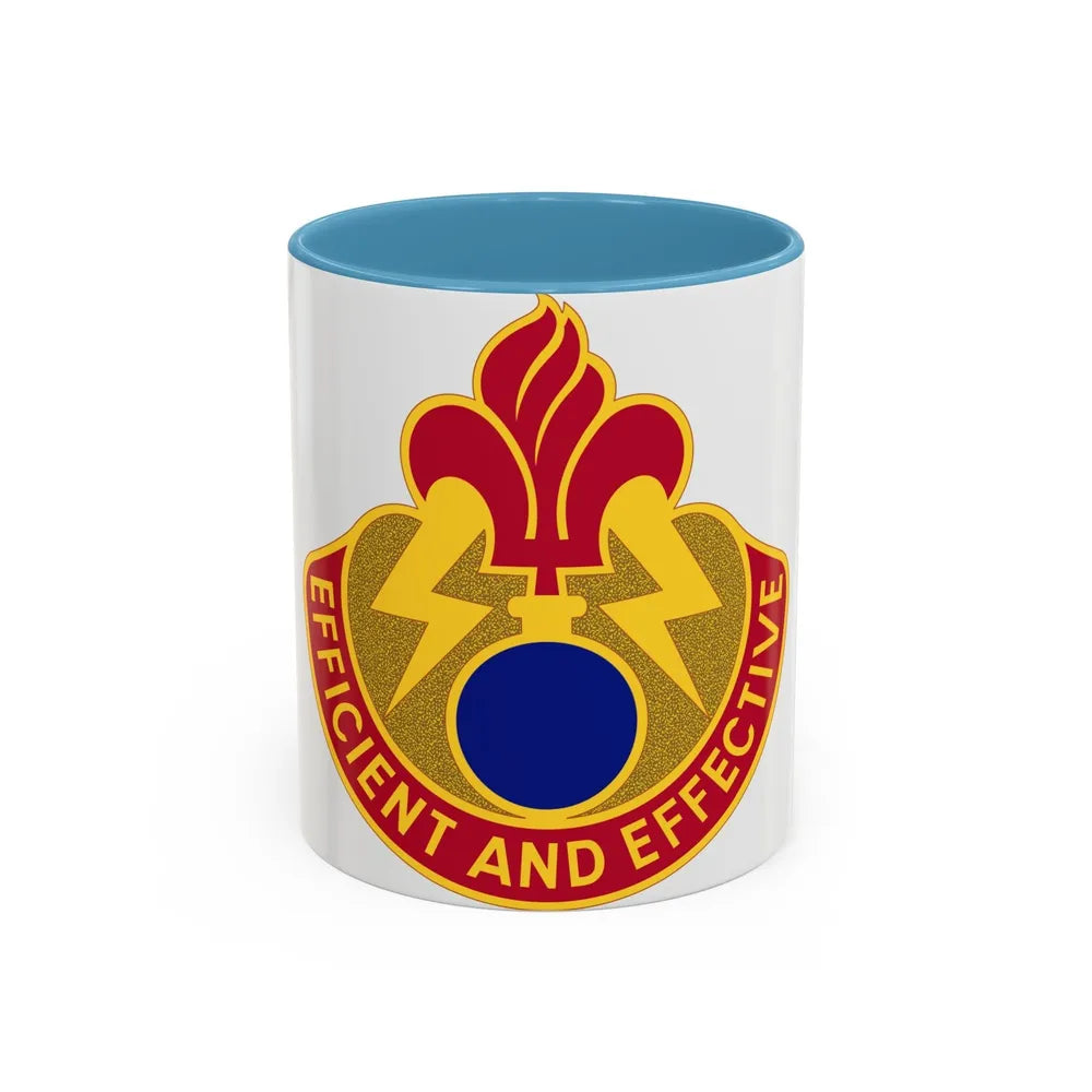 79 Ordnance Battalion (U.S. Army) Accent Coffee Mug-11oz-Light Blue-Go Mug Yourself