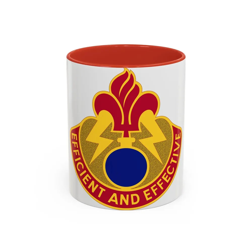 79 Ordnance Battalion (U.S. Army) Accent Coffee Mug-11oz-Red-Go Mug Yourself