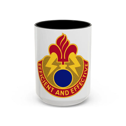 79 Ordnance Battalion (U.S. Army) Accent Coffee Mug-15oz-Black-Go Mug Yourself