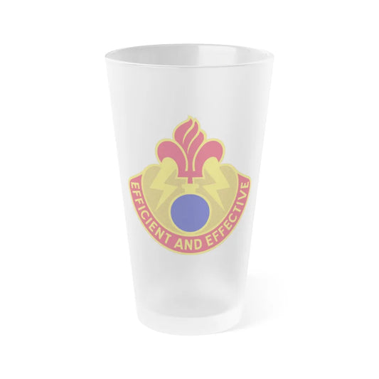 79 Ordnance Battalion (U.S. Army) Frosted Pint Glass 16oz-Go Mug Yourself