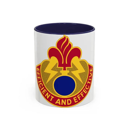 79 Ordnance Battalion (U.S. Army) Accent Coffee Mug 11oz Navy - Go Mug Yourself