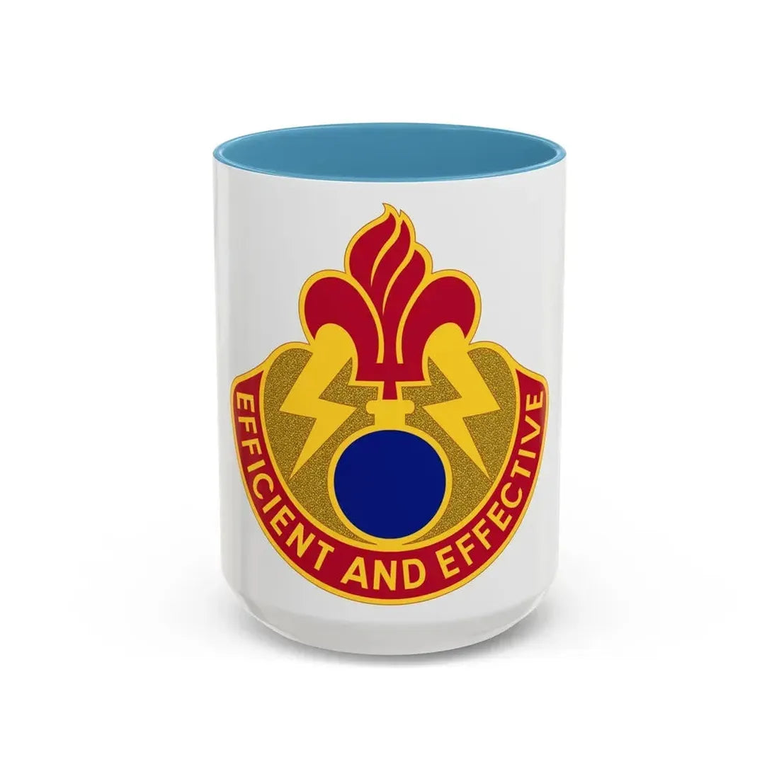 79 Ordnance Battalion (U.S. Army) Accent Coffee Mug 15oz Light Blue - Go Mug Yourself