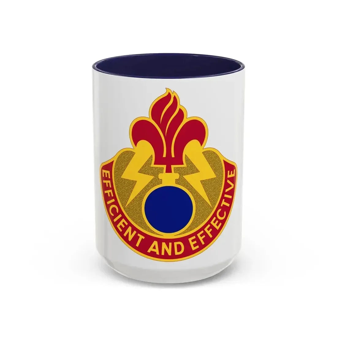 79 Ordnance Battalion (U.S. Army) Accent Coffee Mug 15oz Navy - Go Mug Yourself