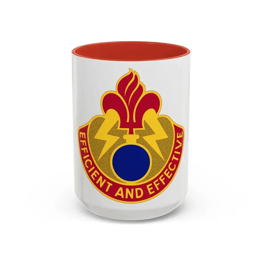 79 Ordnance Battalion (U.S. Army) Accent Coffee Mug 15oz Red - Go Mug Yourself