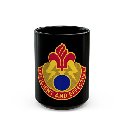 79 Ordnance Battalion (U.S. Army) Black Coffee Mug 15oz - Go Mug Yourself