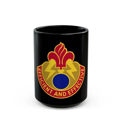 79 Ordnance Battalion (U.S. Army) Black Coffee Mug 15oz - Go Mug Yourself