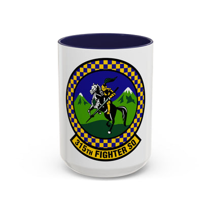 315 Fighter Squadron ACC (U.S. Air Force) Accent Coffee Mug