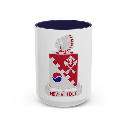 120 Engineer Battalion (U.S. Army) Accent Coffee Mug