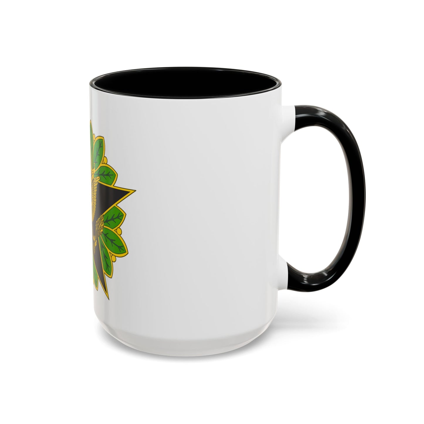 Staff Identification Badge (U.S. Army) Accent Coffee Mug