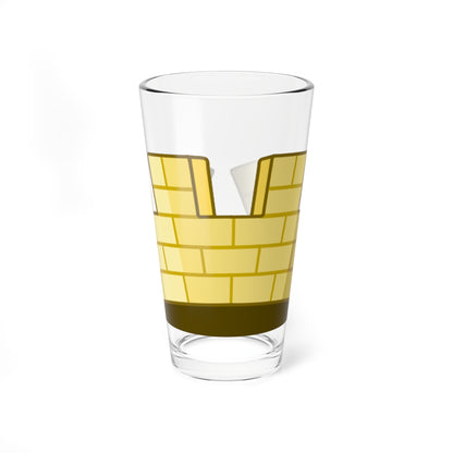 UK Mural Crown Common (United Kingdom) (Coat of Arms) Pint Glass 16oz