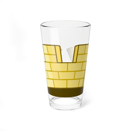 UK Mural Crown Common (United Kingdom) (Coat of Arms) Pint Glass 16oz