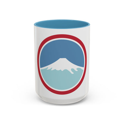United States Japan Shoulder sleeve insignia (U.S. Army) Accent Coffee Mug