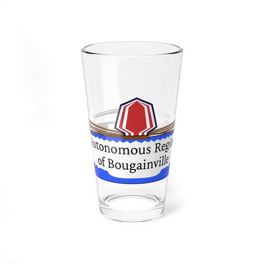 Emblem of Autonomous region of Bougainville (Guinea) (Coat of Arms) Pint Glass 16oz