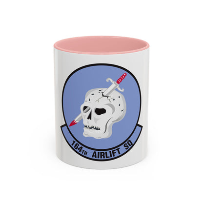 164 Airlift Squadron (U.S. Air Force) Accent Coffee Mug
