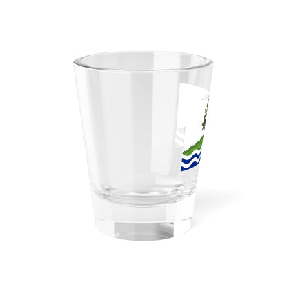 Flag of Worcestershire UK - Shot Glass 1.5oz