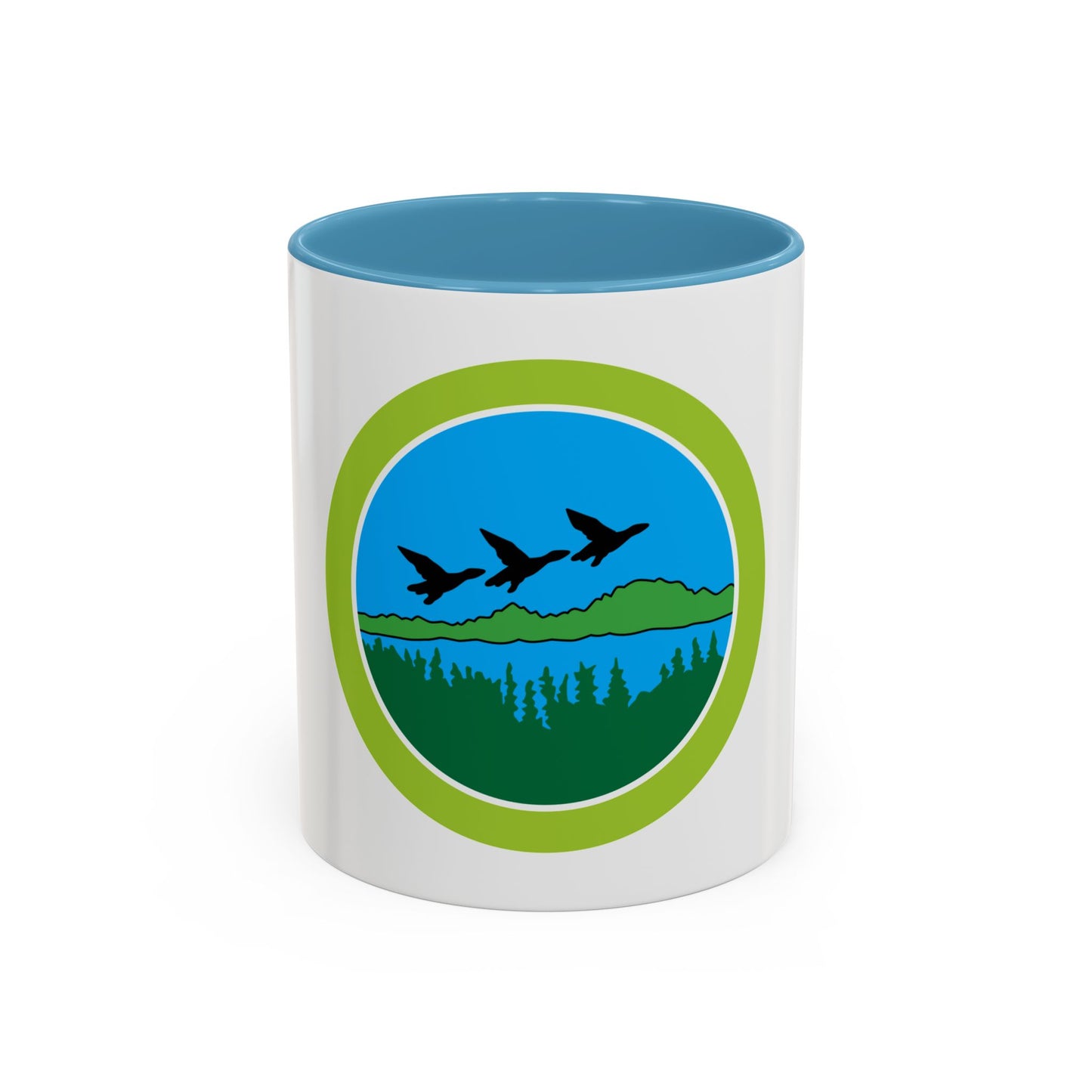 Fish and Wildlife Management (Boy Scout Merit Badge) Accent Coffee Mug
