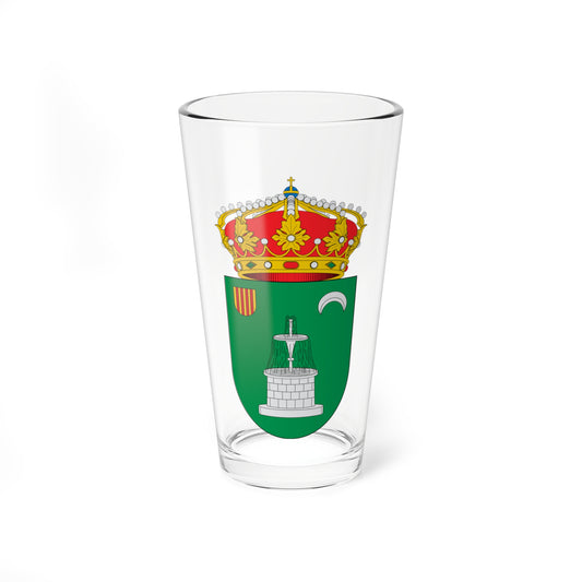 Escudo de Alfamén (Spain) (Coat of Arms) Pint Glass 16oz