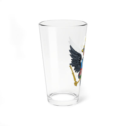 Lesser CoA of 2nd Malorosian collegium (Ukraine) (Coat of Arms) Pint Glass 16oz