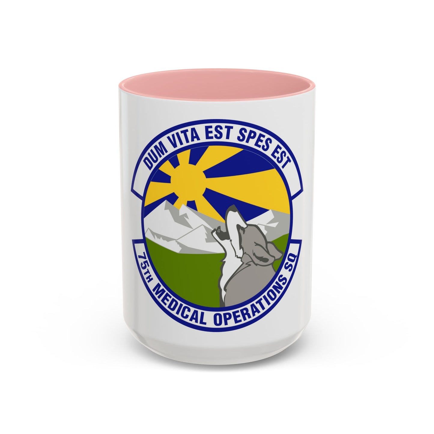 75th Medical Operations Squadron (U.S. Air Force) Accent Coffee Mug