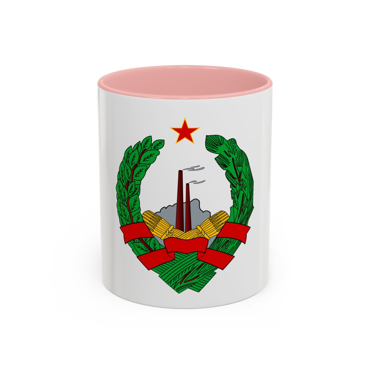 Coat of Arms of the Socialist Republic of Bosnia and Herzegovina - Accent Coffee Mug