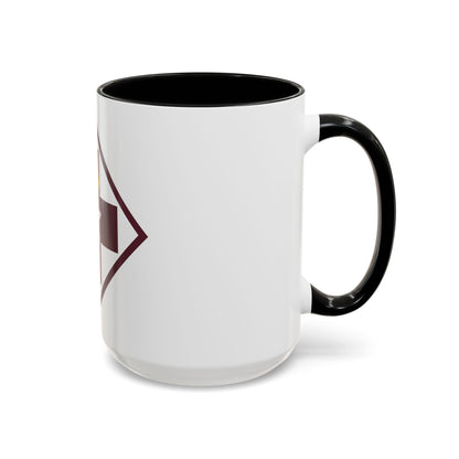 US 32nd Medical Brigade SSI (U.S. Army) Accent Coffee Mug