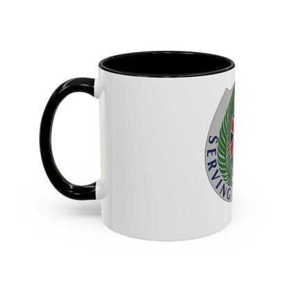 10 Personnel Command (U.S. Army) Accent Coffee Mug