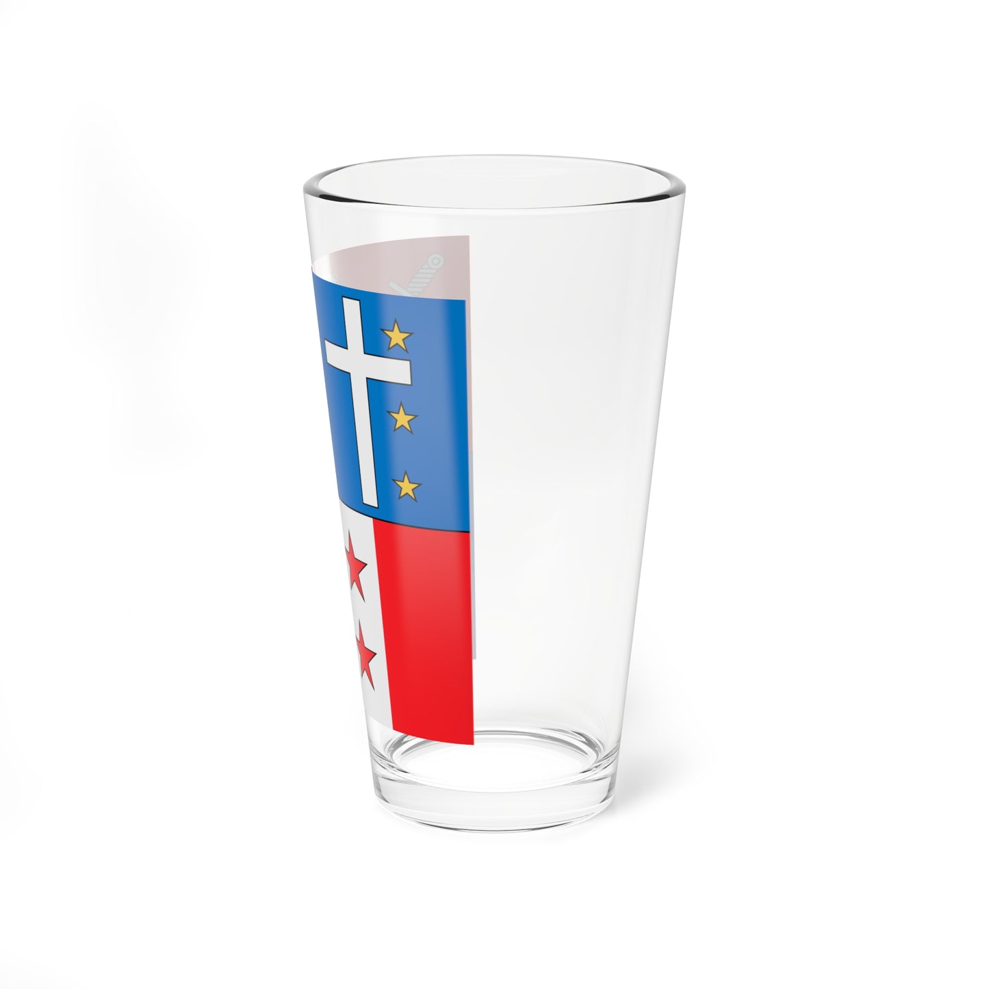 Flag of Henri Schwery (Switzerland) Pint Glass 16oz