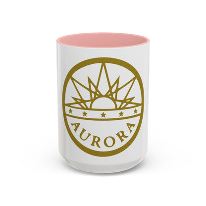 Seal of Aurora Colorado - Accent Coffee Mug