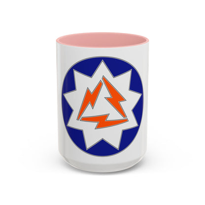 93 Signal Brigade (U.S. Army) Accent Coffee Mug