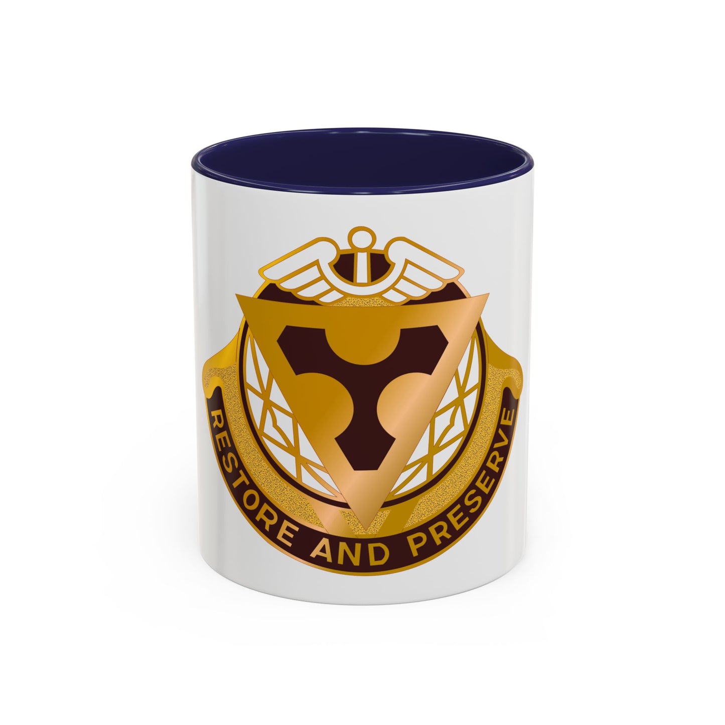 US Area Dental Laboratory Fort Sam Houston (U.S. Army) Accent Coffee Mug
