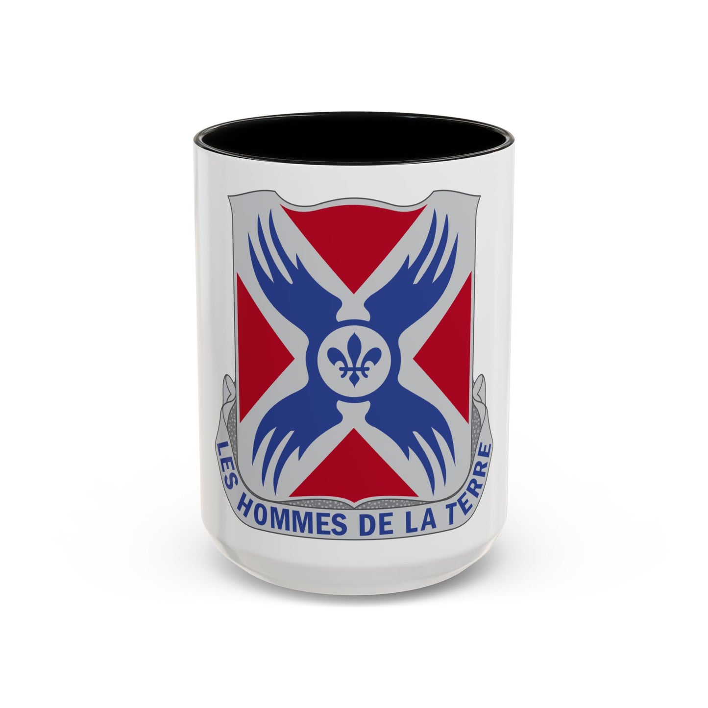 877 Engineer Battalion (U.S. Army) Accent Coffee Mug