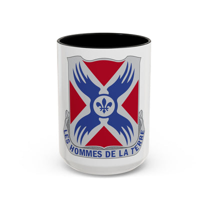 877 Engineer Battalion (U.S. Army) Accent Coffee Mug