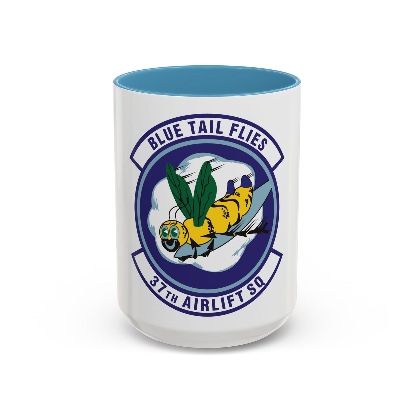 37th Airlift Squadron (U.S. Air Force) Accent Coffee Mug | Military Mug Gift