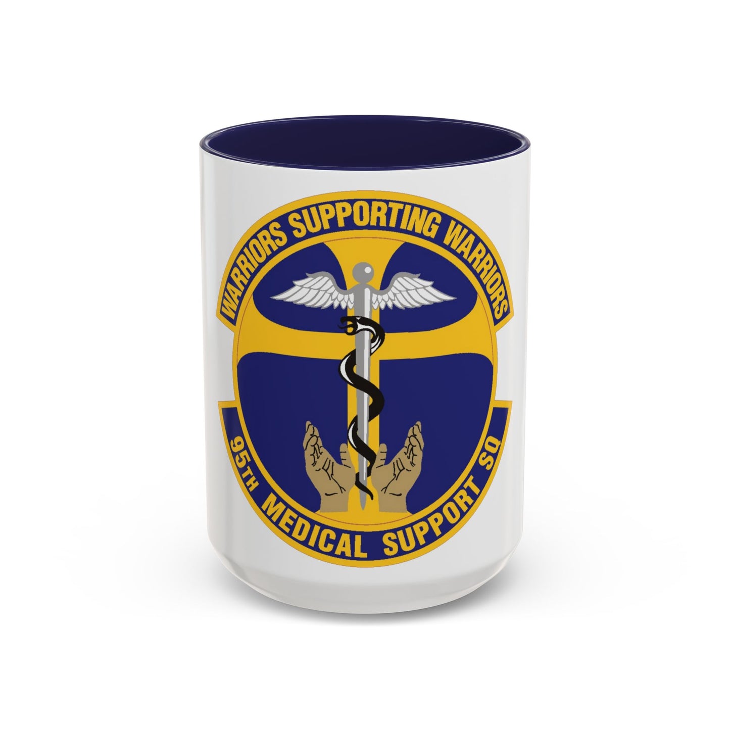 95th Medical Support Squadron (U.S. Air Force) Accent Coffee Mug