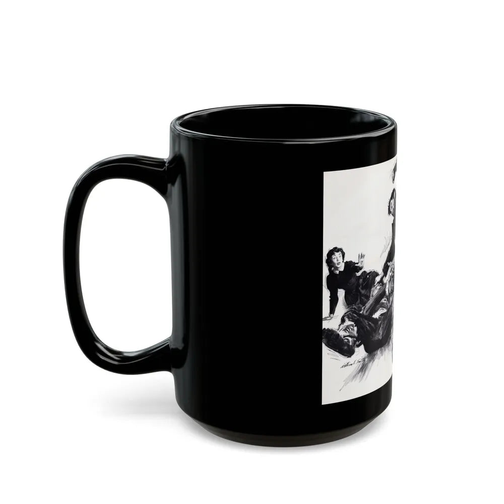 EerieTomb for the Golden Hulk (2), True May 1961 - Black Coffee Mug-Go Mug Yourself