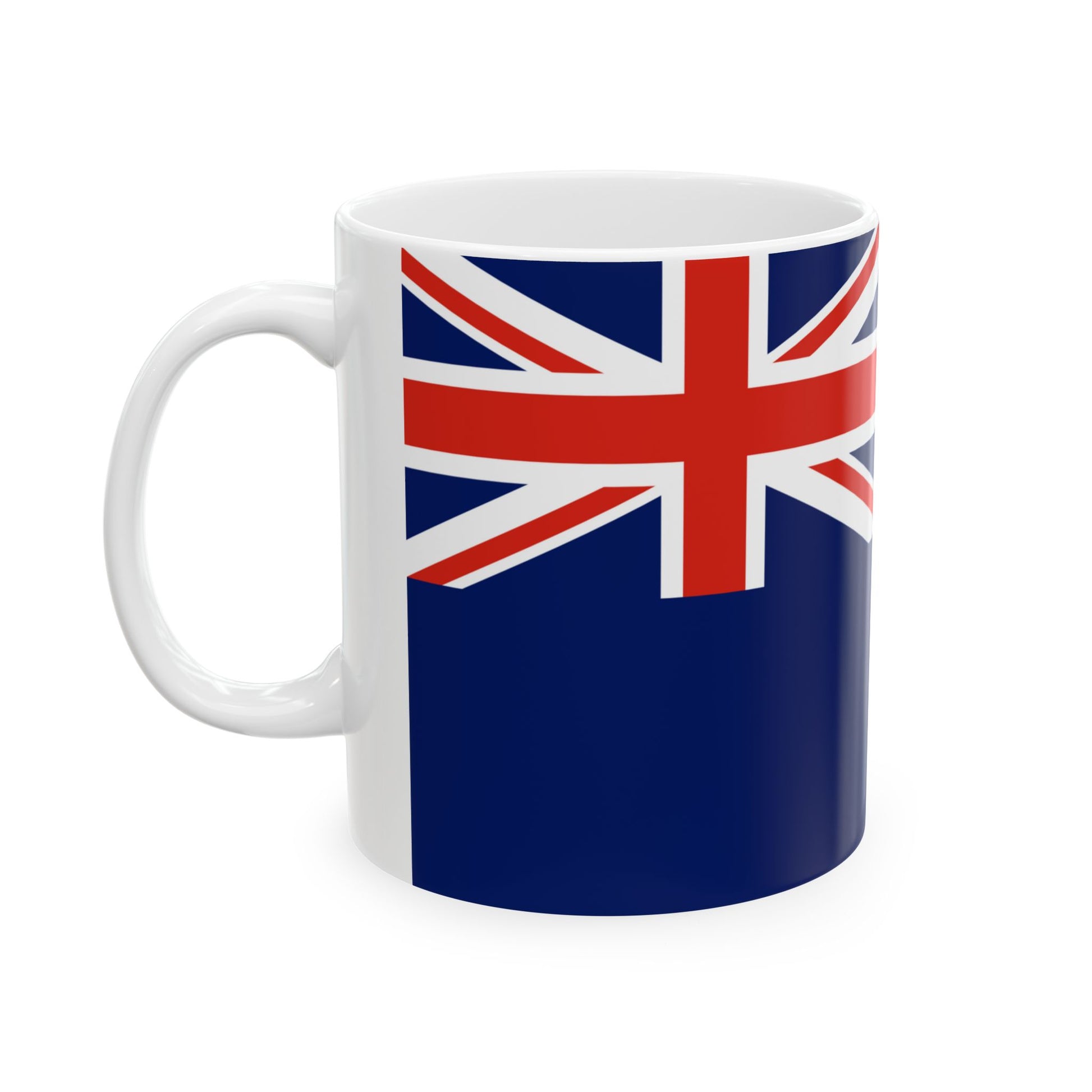 Flag of New South Wales Australia - White Coffee Mug-Go Mug Yourself