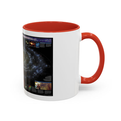 Space - Milky Way (2002) (Map) Accent Coffee Mug