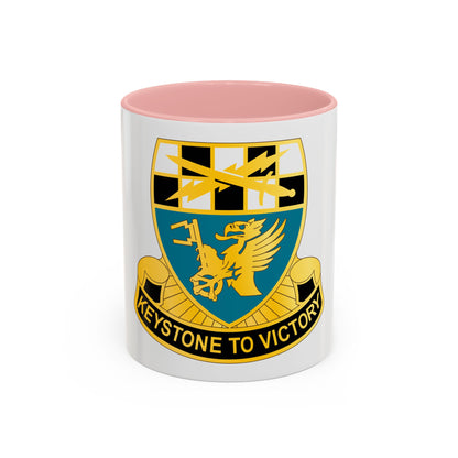 128 Military Intelligence Battalion (U.S. Army) Accent Coffee Mug