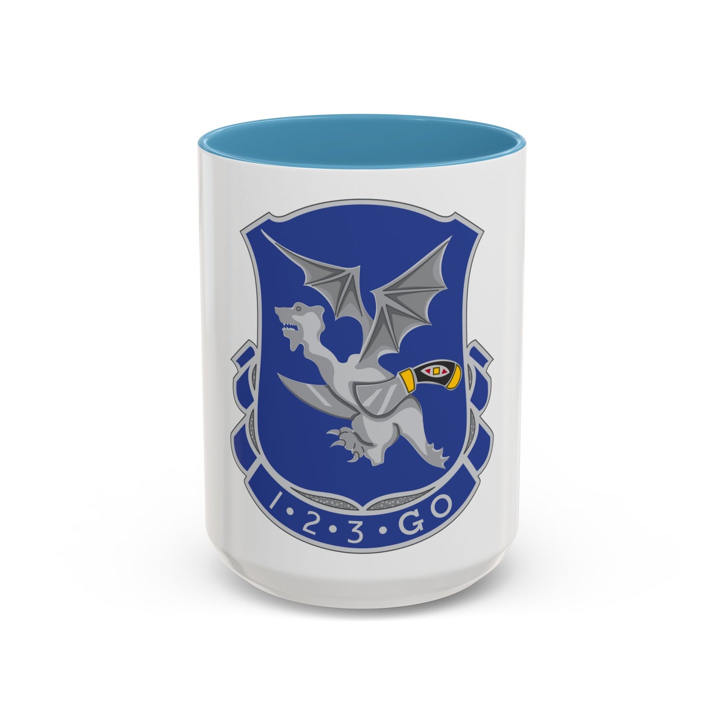 123rd Infantry Regiment (U.S. Army) Accent Coffee Mug