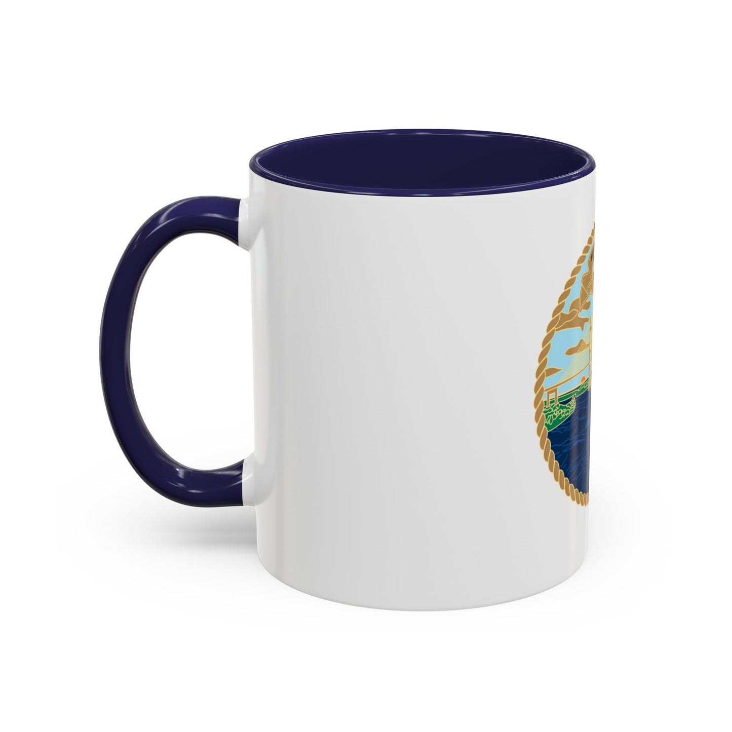 USCG Sector Jacksonville Bridge (U.S. Coast Guard) Accent Coffee Mug