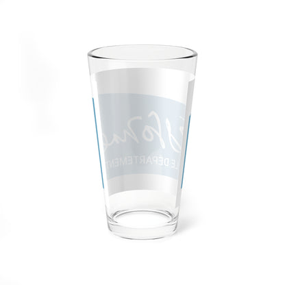 Flag of the Department of Essonne (France) Pint Glass 16oz