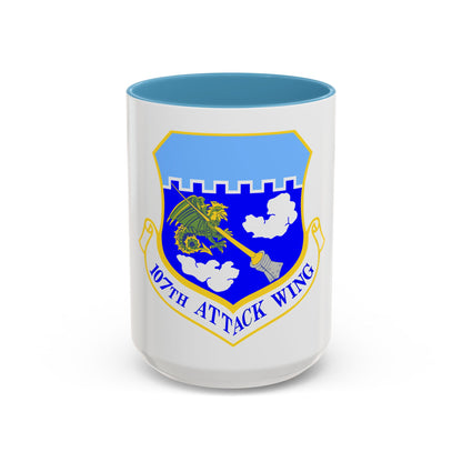 107th Attack Wing (U.S. Air Force) Accent Coffee Mug