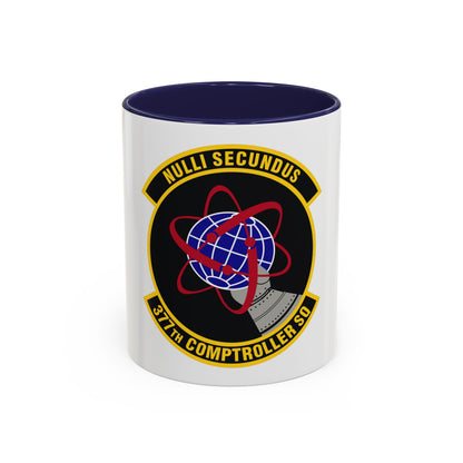 377th Comptroller Squadron (U.S. Air Force) Accent Coffee Mug