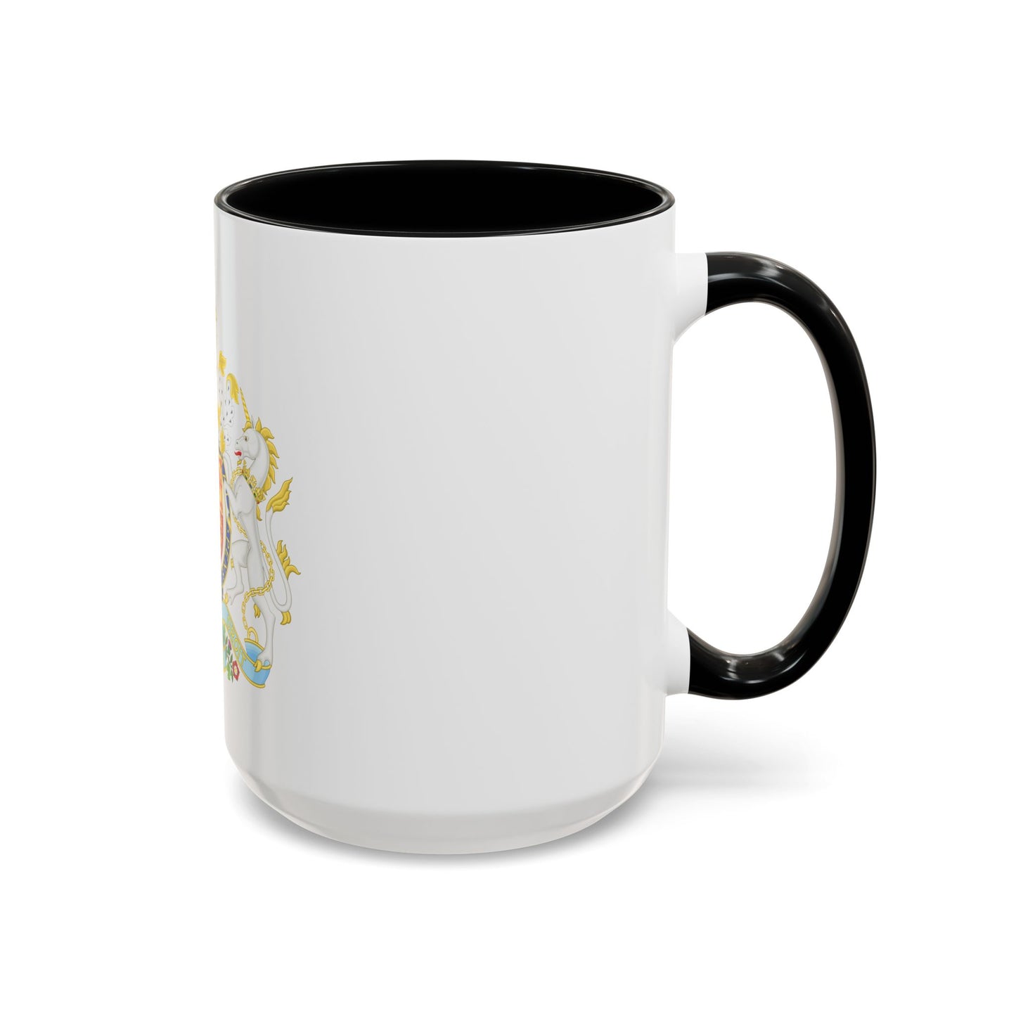Coat of Arms of the United Kingdom (1801-1816) - Accent Coffee Mug