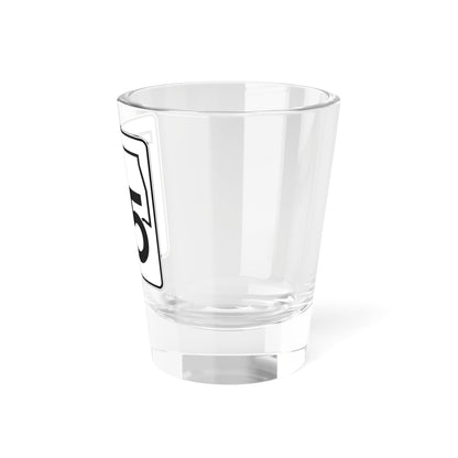 Oklahoma State Highway 35 (Oklahoma) (Road Sign) Shot Glass 1.5oz
