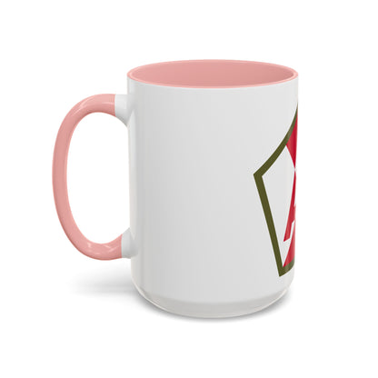 Fifteenth United States (U.S. Army) Accent Coffee Mug