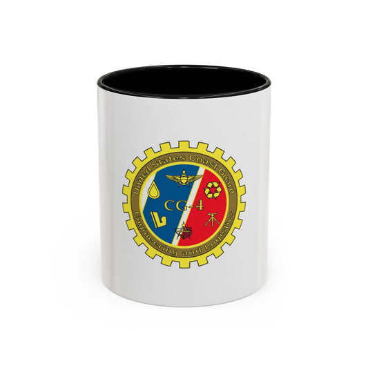 USCG COMDT CG 4 (U.S. Coast Guard) Accent Coffee Mug