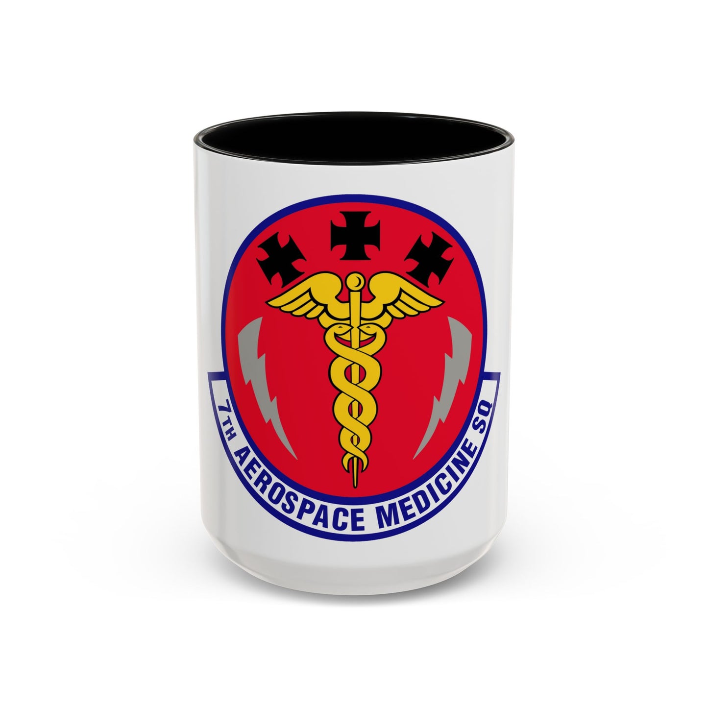 7th Aerospace Medicine Squadron (U.S. Air Force) Accent Coffee Mug