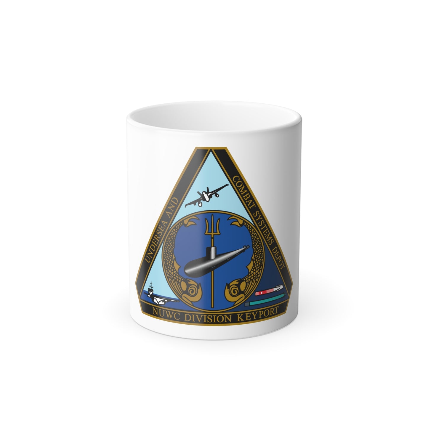 NUWC Division Keyport Naval Undersea Warfare Center (U.S. Navy) Color Changing Mug 11oz