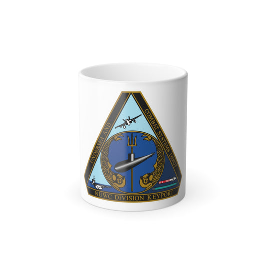 NUWC Division Keyport Naval Undersea Warfare Center (U.S. Navy) Color Changing Mug 11oz